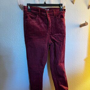 Loft velvet pants